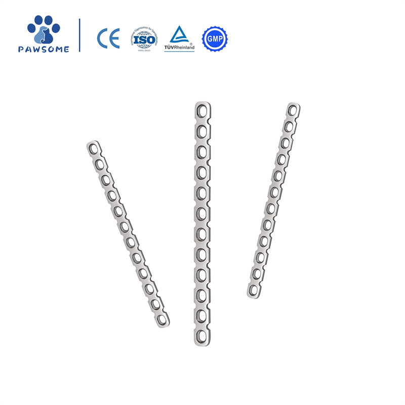 Veterinary Stainless Steel Straight Reconstruction Plate